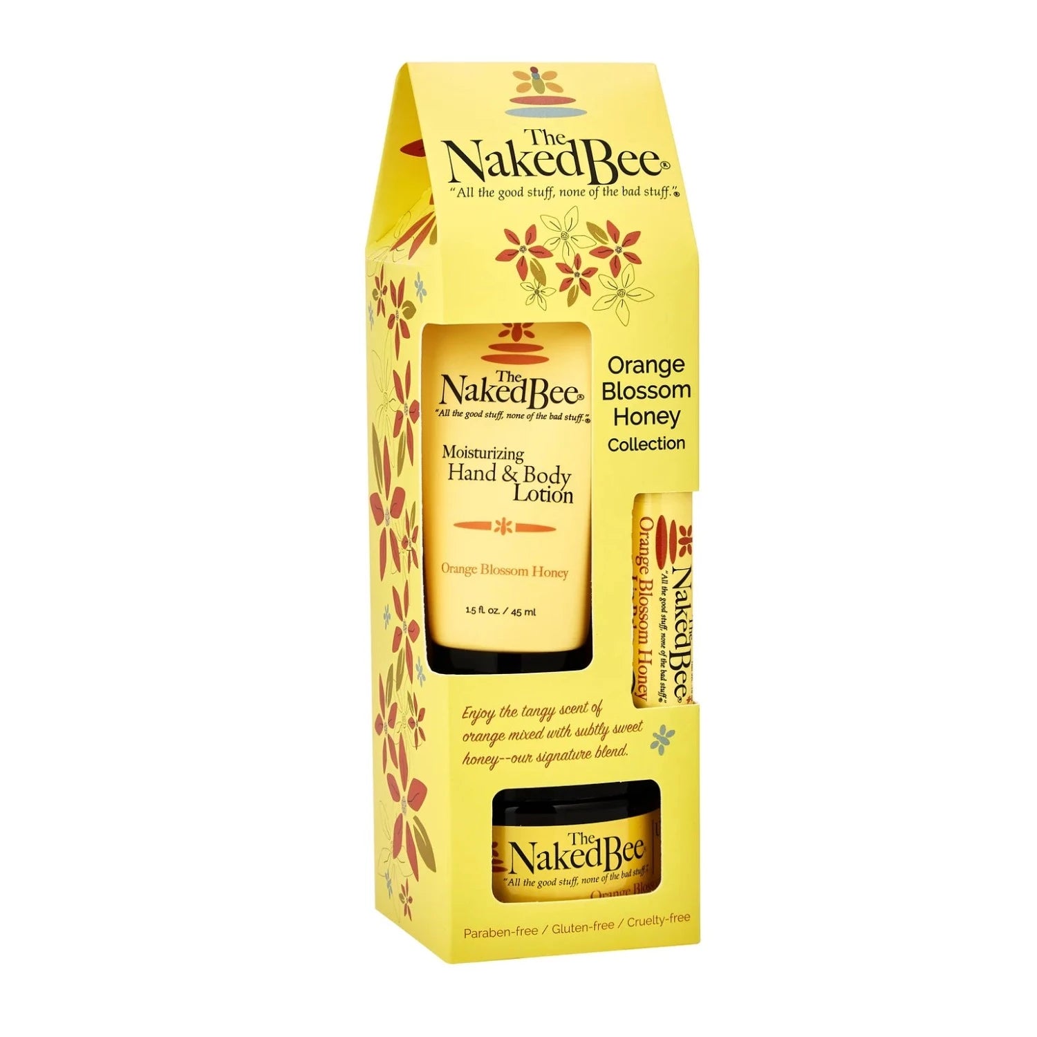 Naked Bee Orange Blossom Honey Gift Collection 