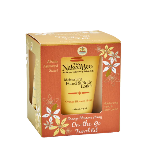 Naked Bee -  Orange Blossom Honey On-the-Go Travel Kit 