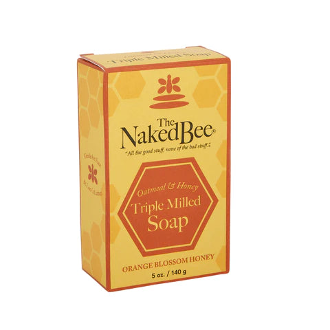 Naked Bee Orange Blossom Honey Soap Bar 