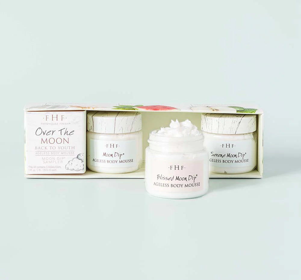 Farmhouse Fresh Over The Moon Moon Dip Body Mousse Sampler 