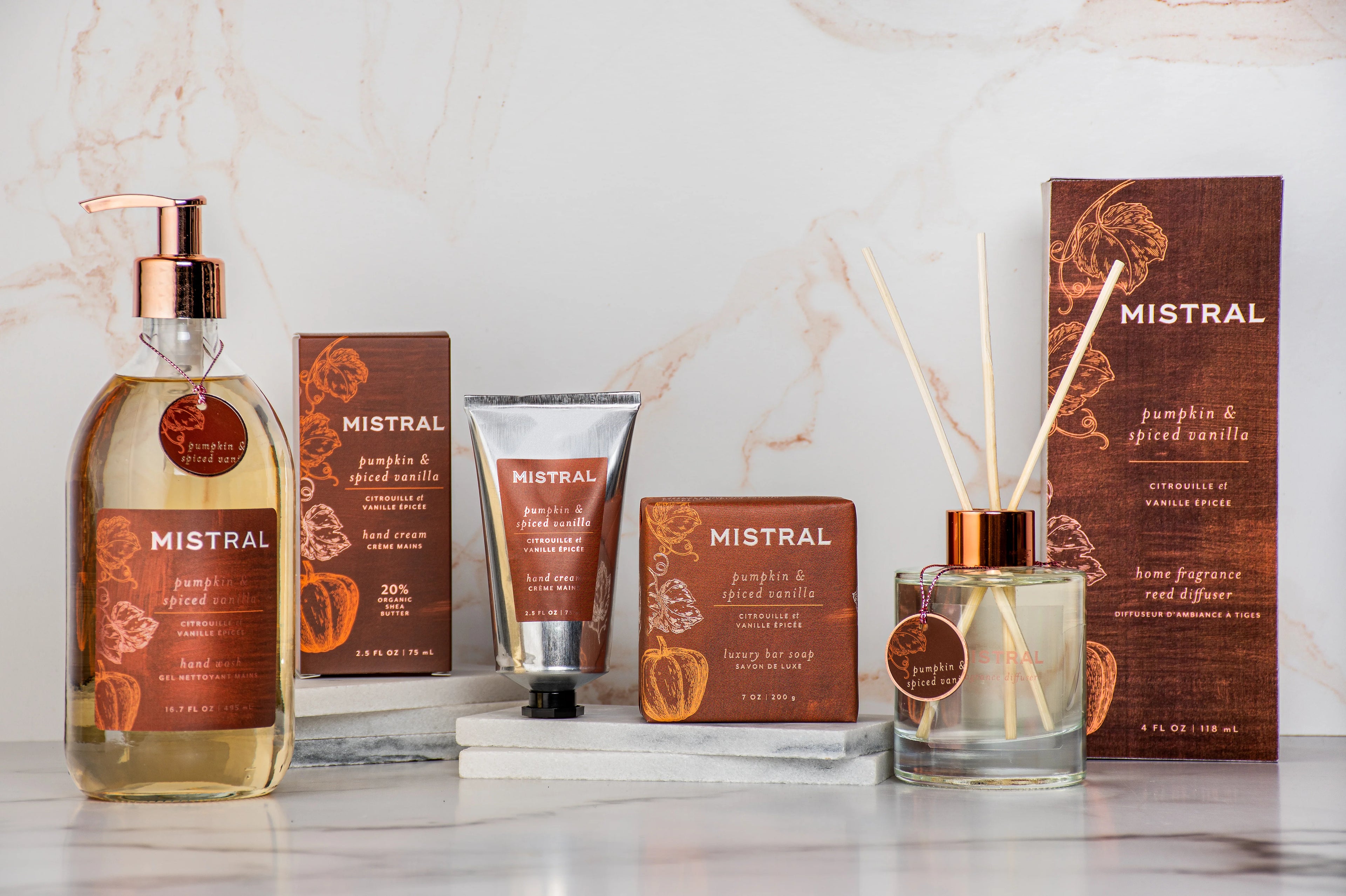 Mistral Pumpkin & Spiced Vanilla Reed Diffuser