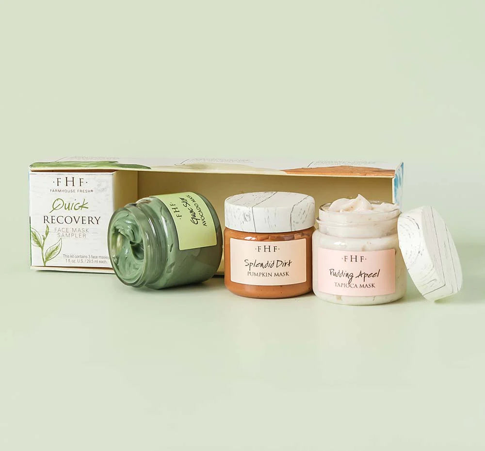 Farmhouse Fresh Quick Recovery Face Mask Sampler 