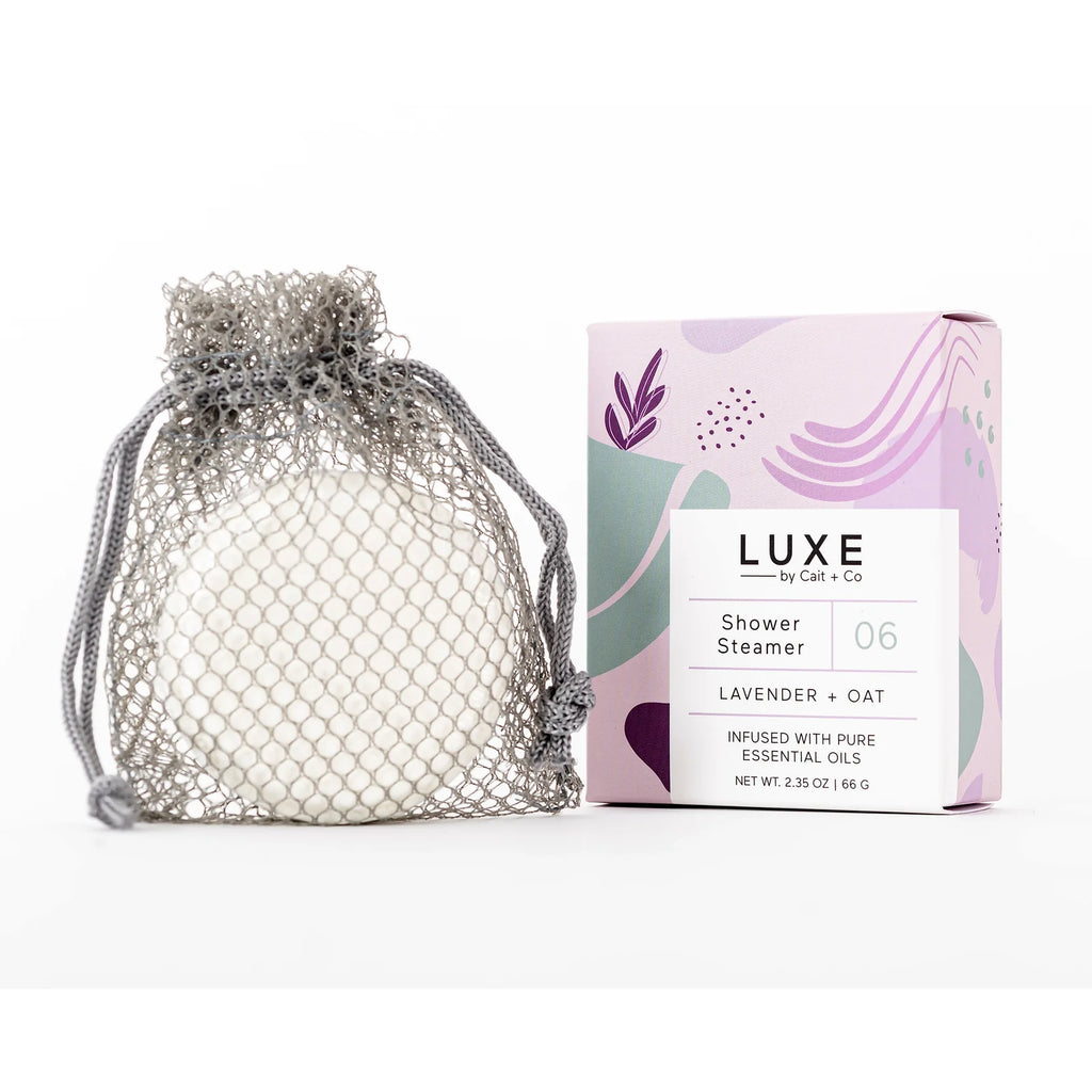 Luxe Lavender and Oat Shower Steamer 