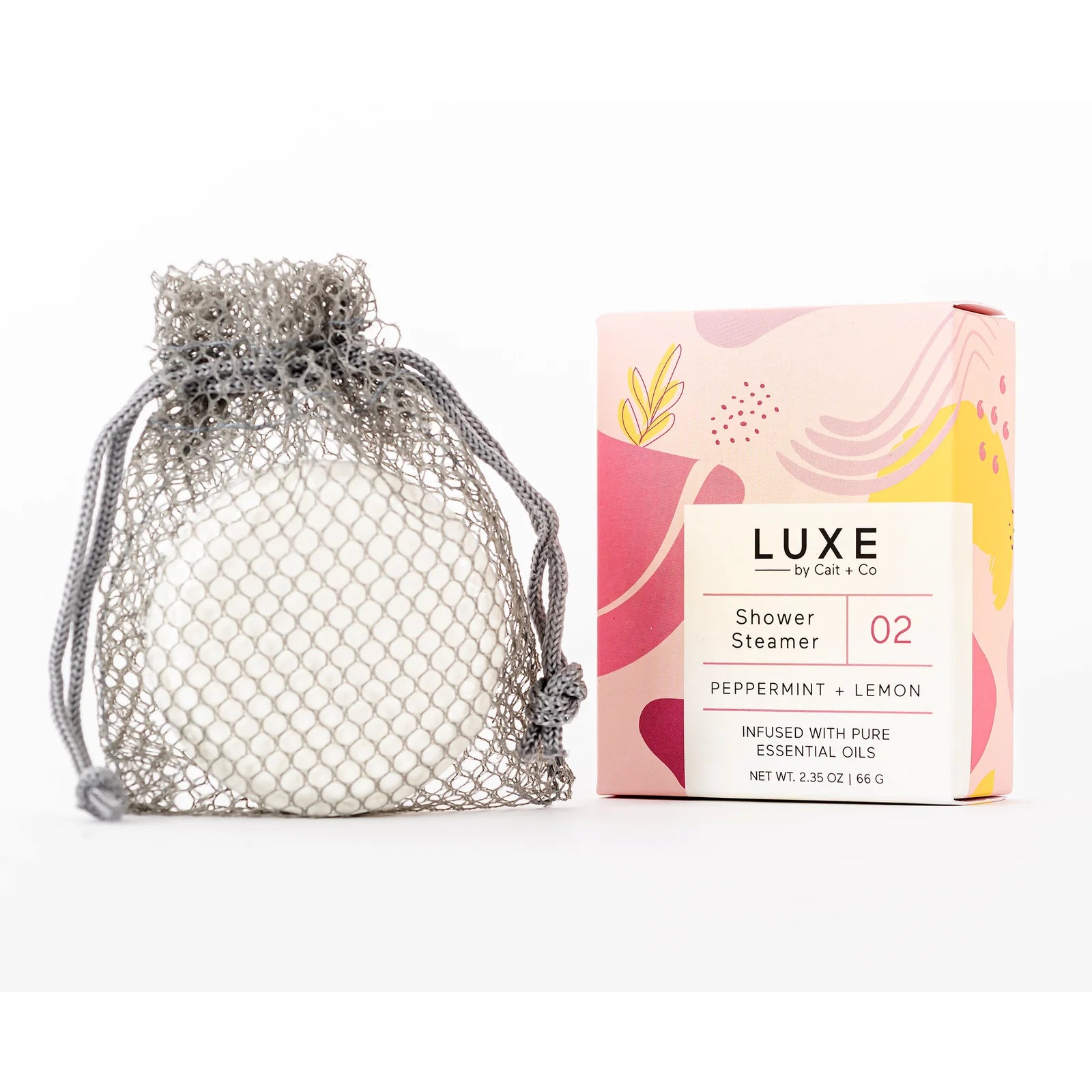 Luxe Peppermint and Lemon Shower Steamer 