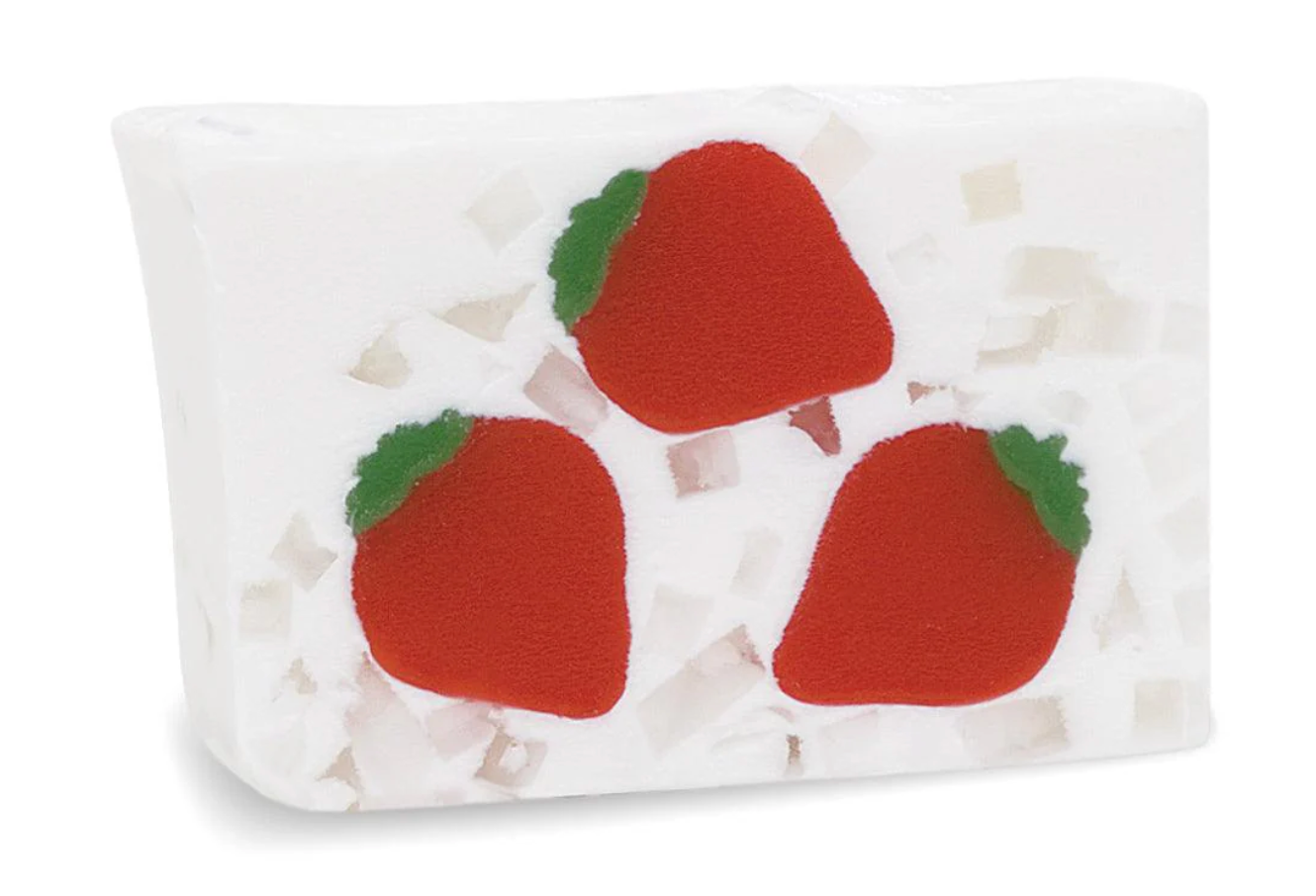 Strawberry Glycerin Bar Soap 