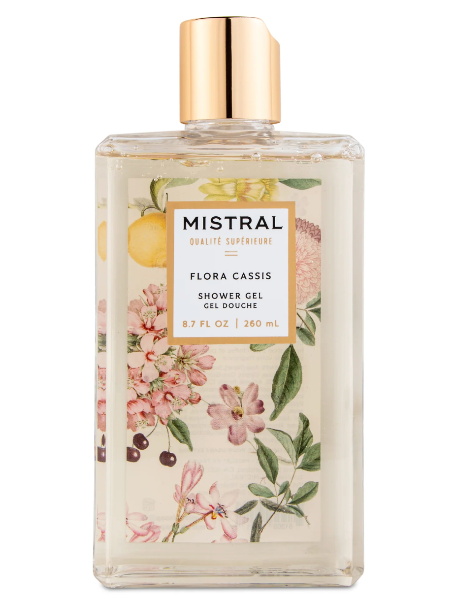 Mistral Flora Cassis Shower Gel 
