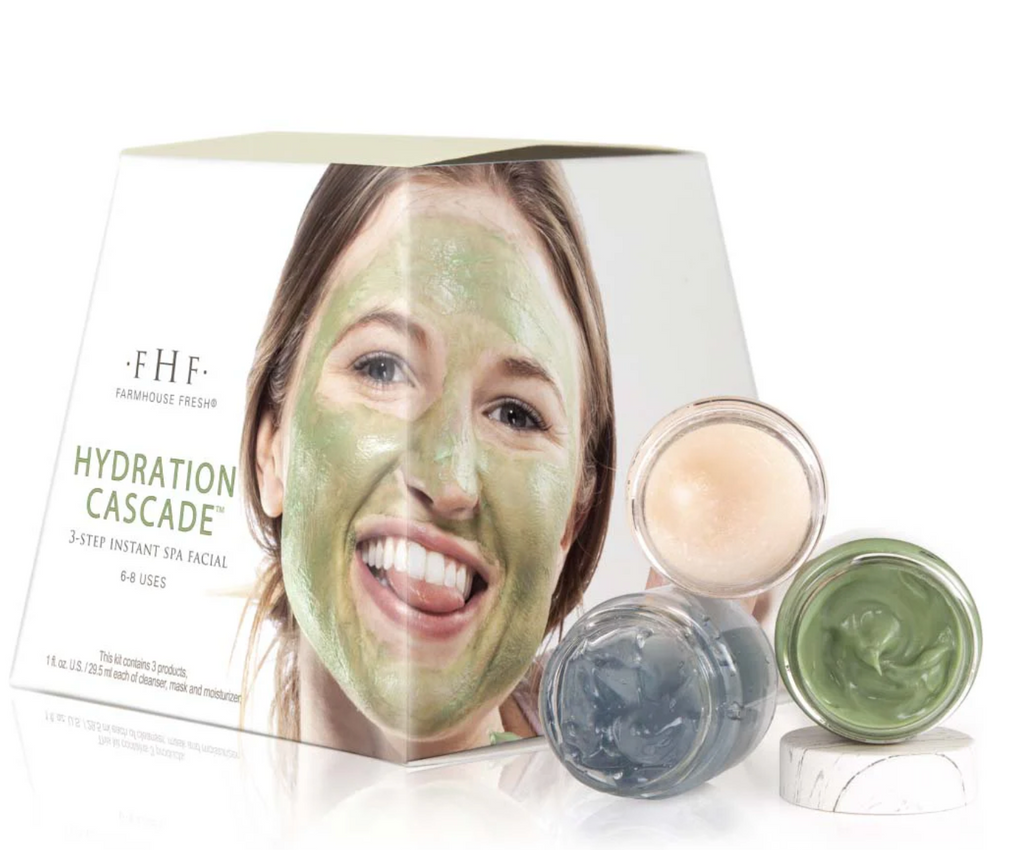 Farmhouse Fresh Hydration Cascade 3-Step Instant Spa Facial 