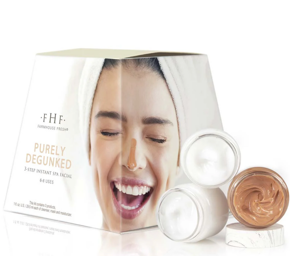 Farmhouse Fresh Purely Degunked 3-Step Instant Spa Facial 