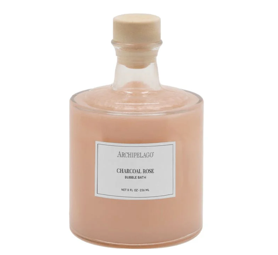 Archipelago Charcoal Rose Bubble Bath 