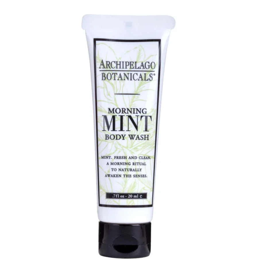 Archipelago Morning Mint Travel Size Body Wash 