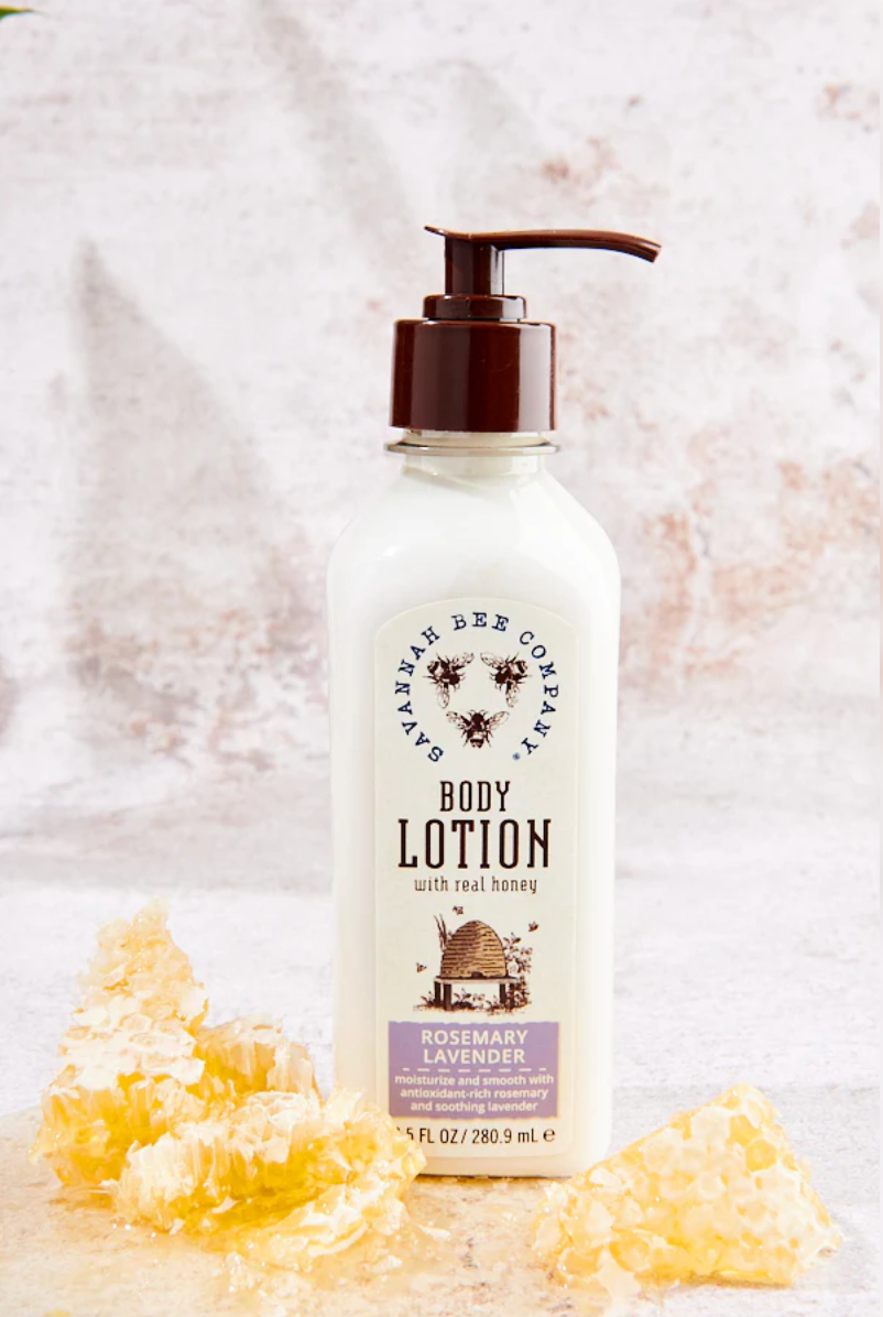 Savannah Bee Company Rosemary Lavender Honey Body Lotion 