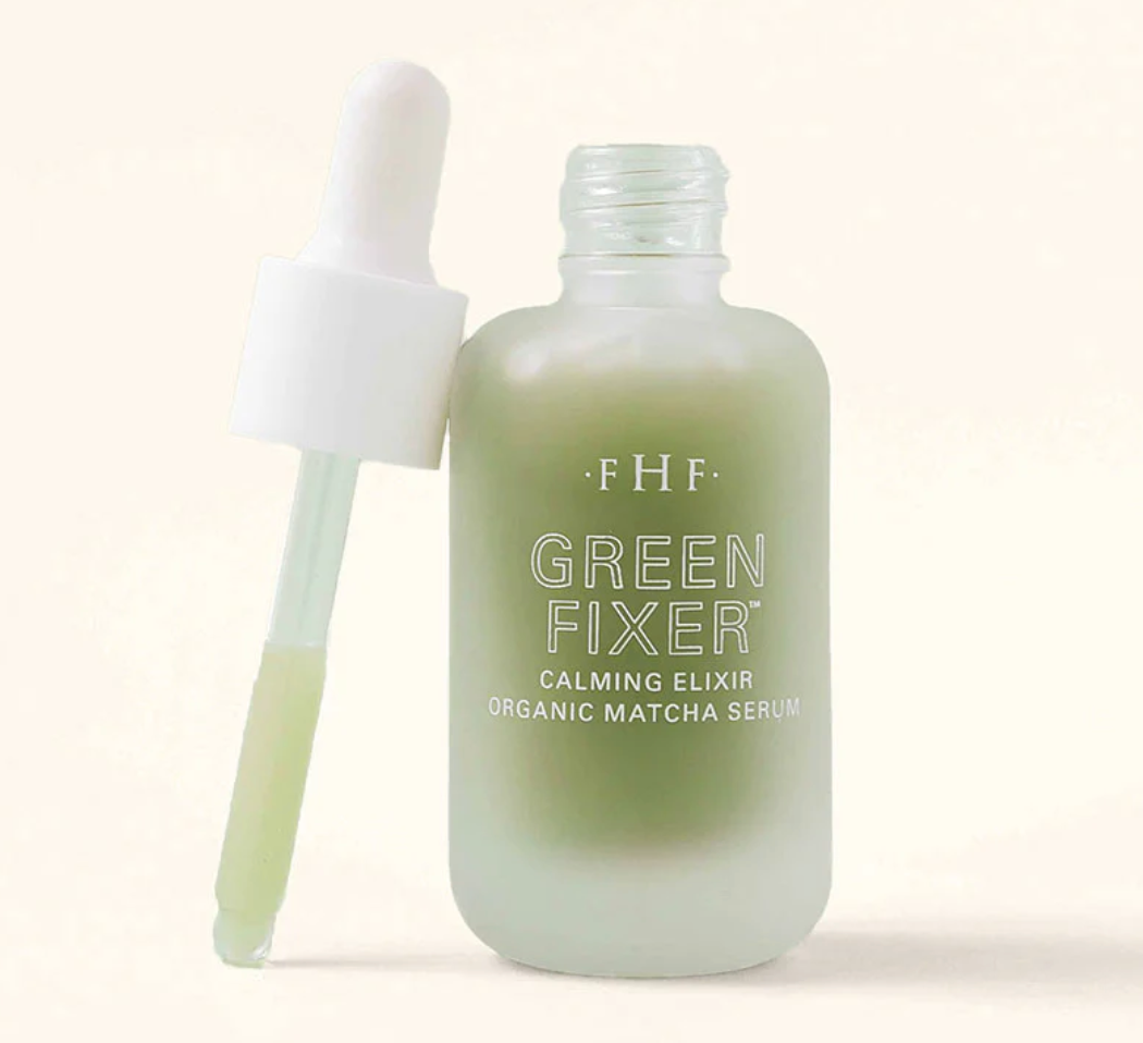 Farmhouse Fresh Green Fixer Calming Elixir Organic Matcha Serum 