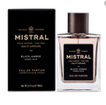 Mistral Men's Cologne - Black Amber Scent (3.4 fl.oz) 