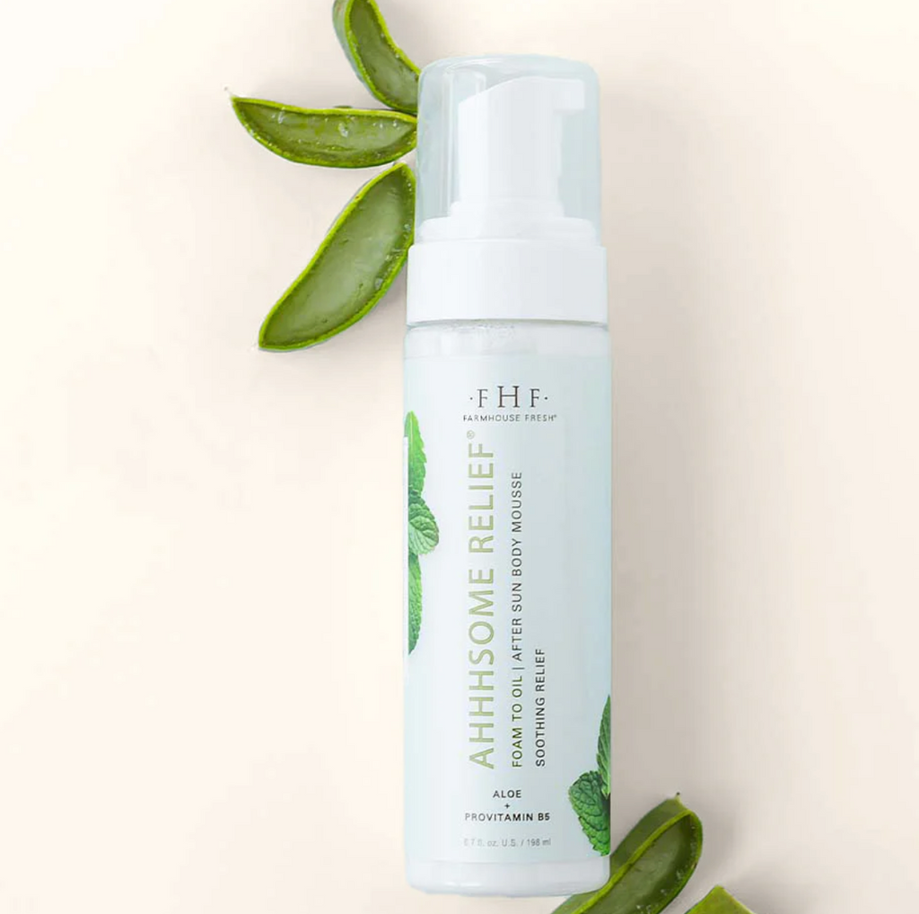 Farmhouse Fresh Ahhhsome Relief Foam-to-Oil After Sun Body Mousse 