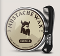 Striking Viking Vanilla Scented Mustache Wax & Comb 