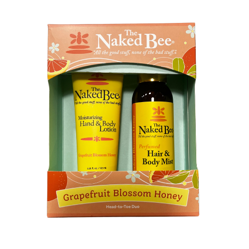 Naked Bee Grapefruit Blossom Honey Head-to-Toe Duo Gift Set 