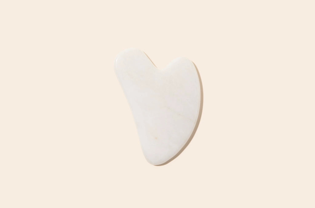 White Jade Gua Sha Stone 