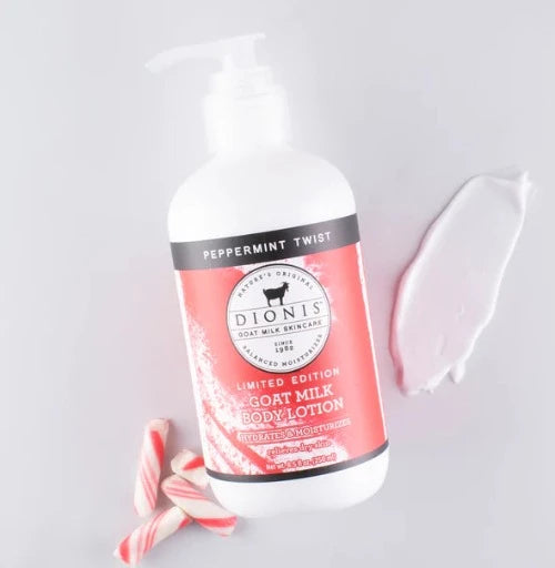 Dionis Peppermint Twist Goat Milk Body Lotion (8.5 oz) 