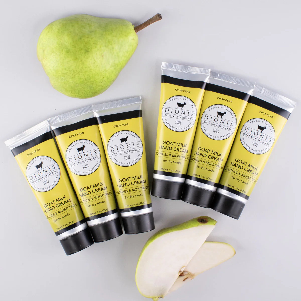 Dionis Travel Size Crisp Pear Goat Milk Hand Cream 