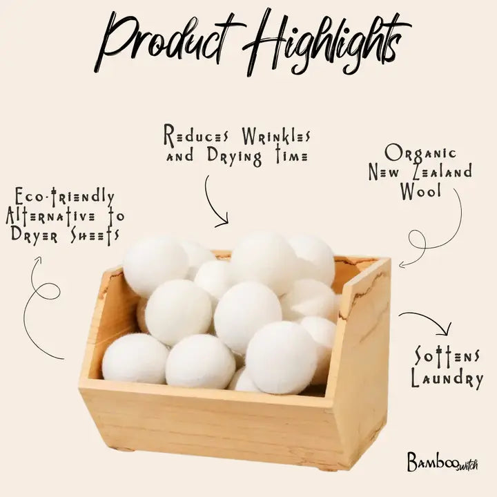 New Zealand Wool Dryer Balls
