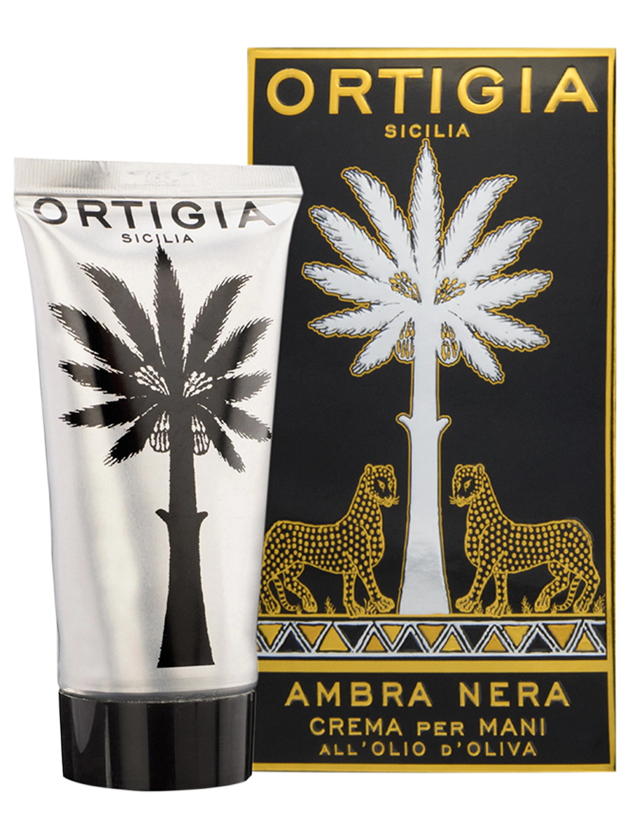 Ortigia Sicilia Ambra Nera Hand Cream 