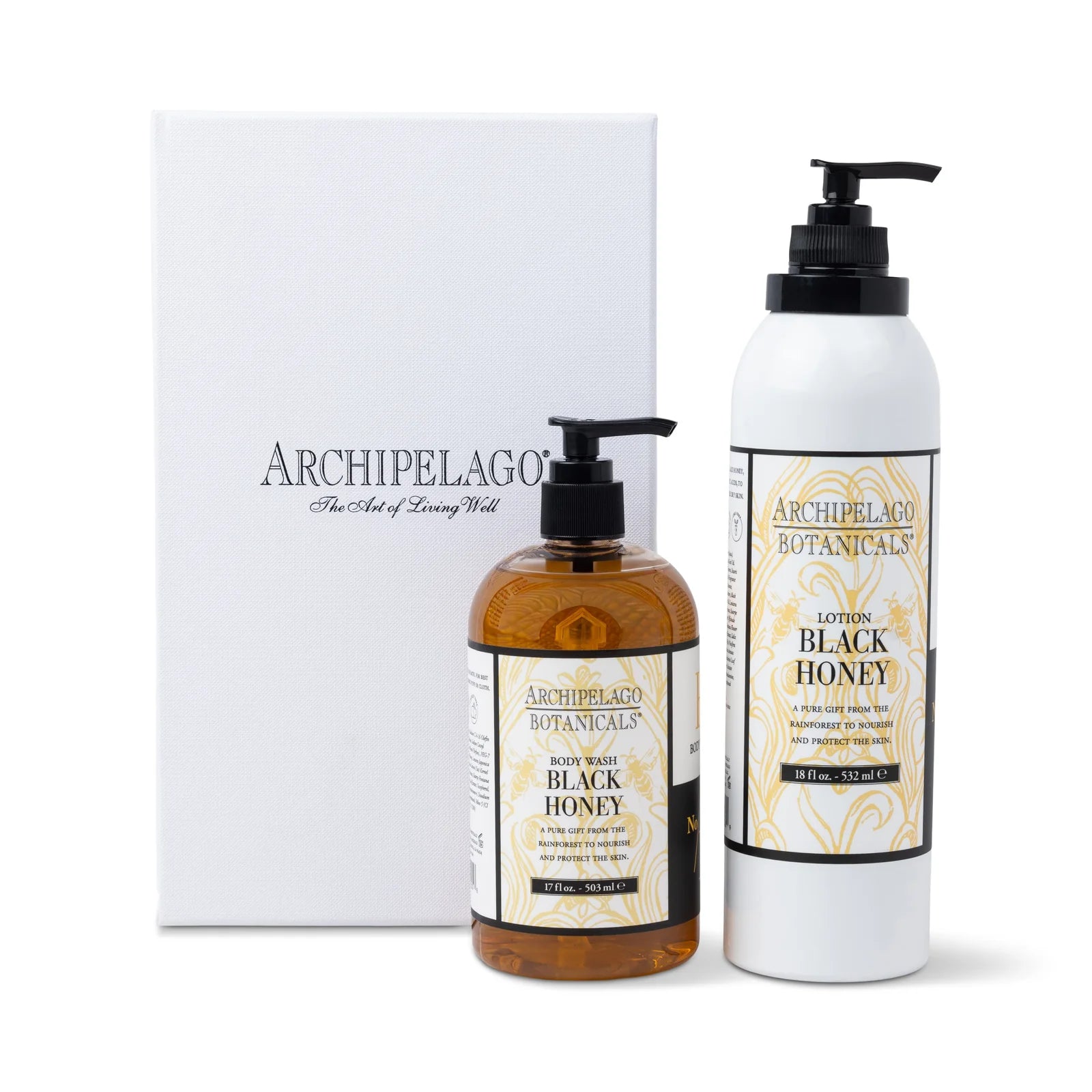 Archipelago Black Honey Body Wash 17oz