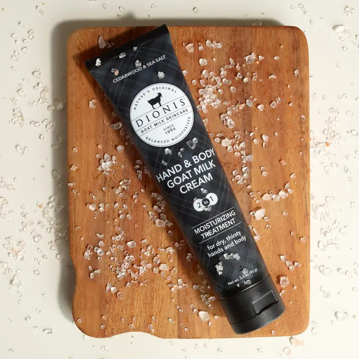 Dionis Goatmilk Cedarwood Sea Salt Cream