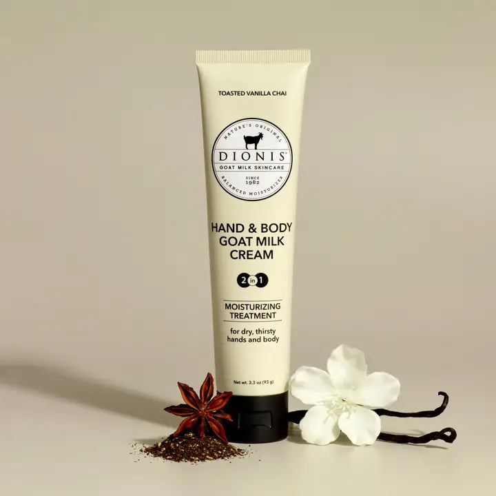 Dionis Goatmilk Toasted Chai Hand & Body Cream