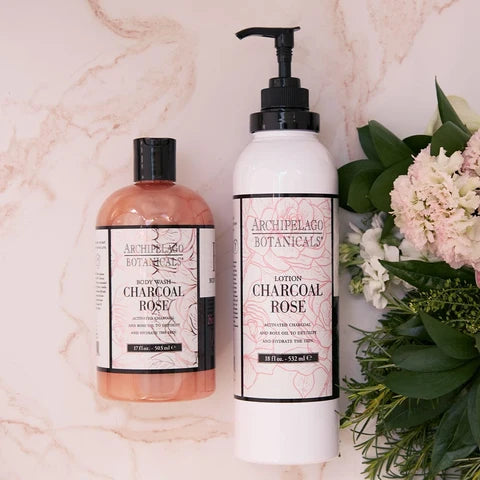 Archipelago Charcoal Rose Body Lotion
