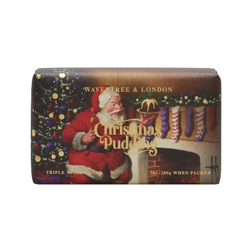 Wavertree & London Christmas Pudding Bar Soap 
