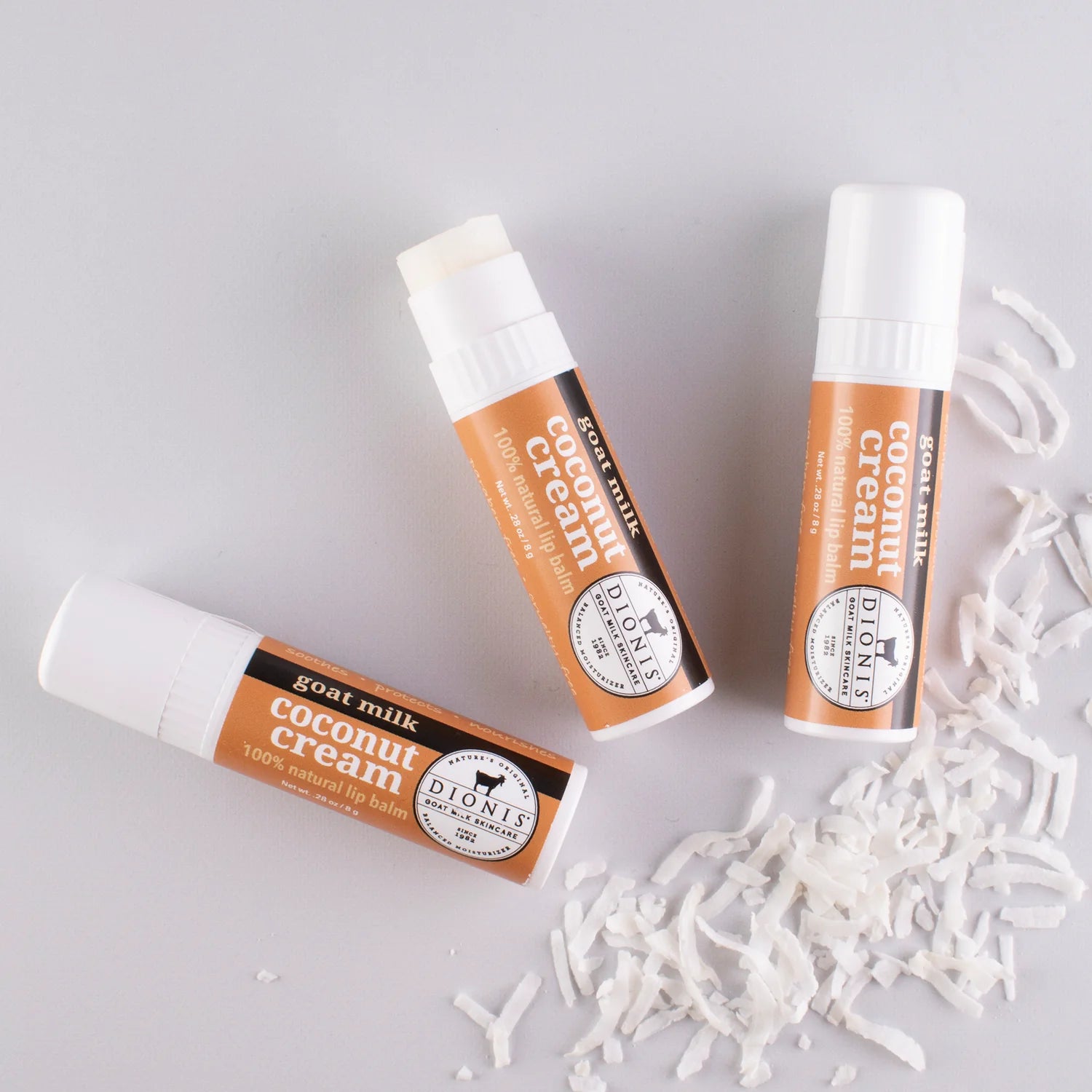 Dionis Coconut Cream Goat Milk Lip Balm 