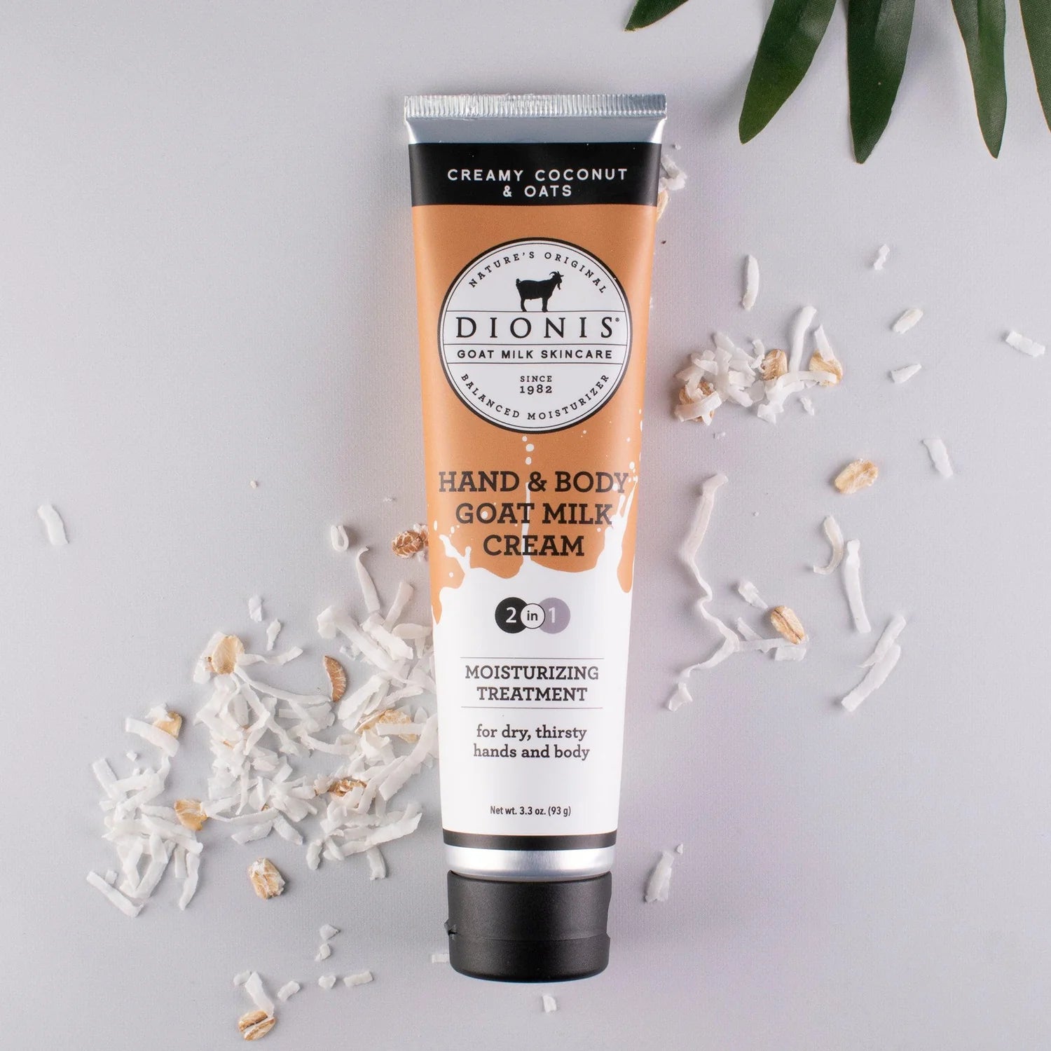 Dionis Creamy Coconut & Oats Hand & Body Goat Milk Cream 