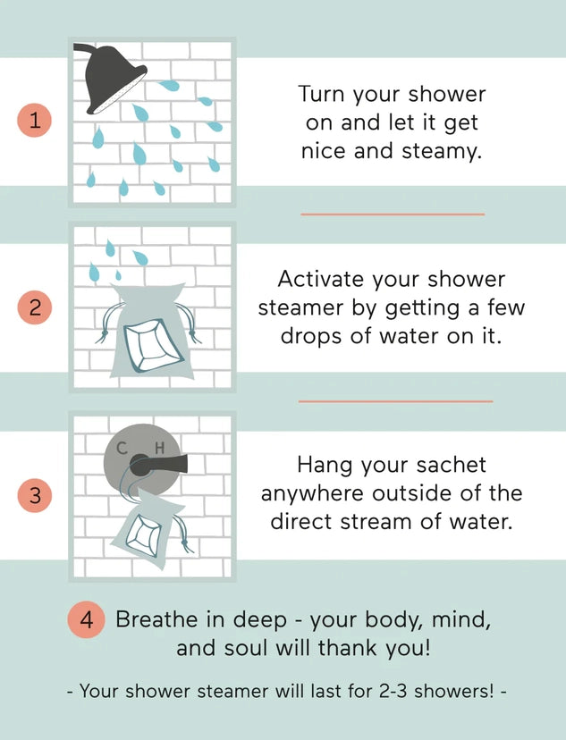 Luxe Sea Salt and Grapefruit Shower Steamer