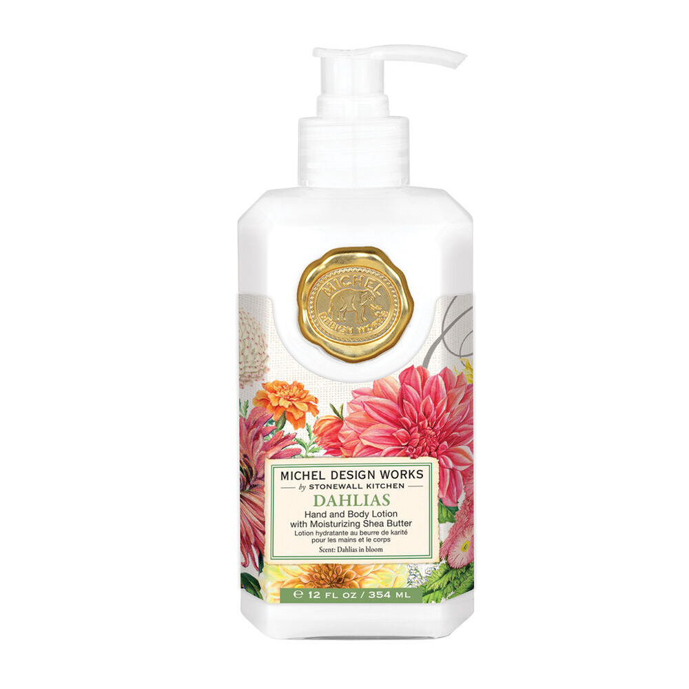 Michel Design Works Dahlias Hand and Body Lotion 