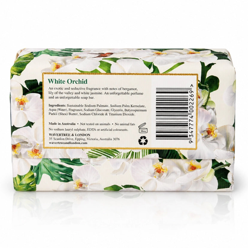 Wavertree & London White Orchid Bar Soap