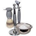 5 pc Grey Shave Set