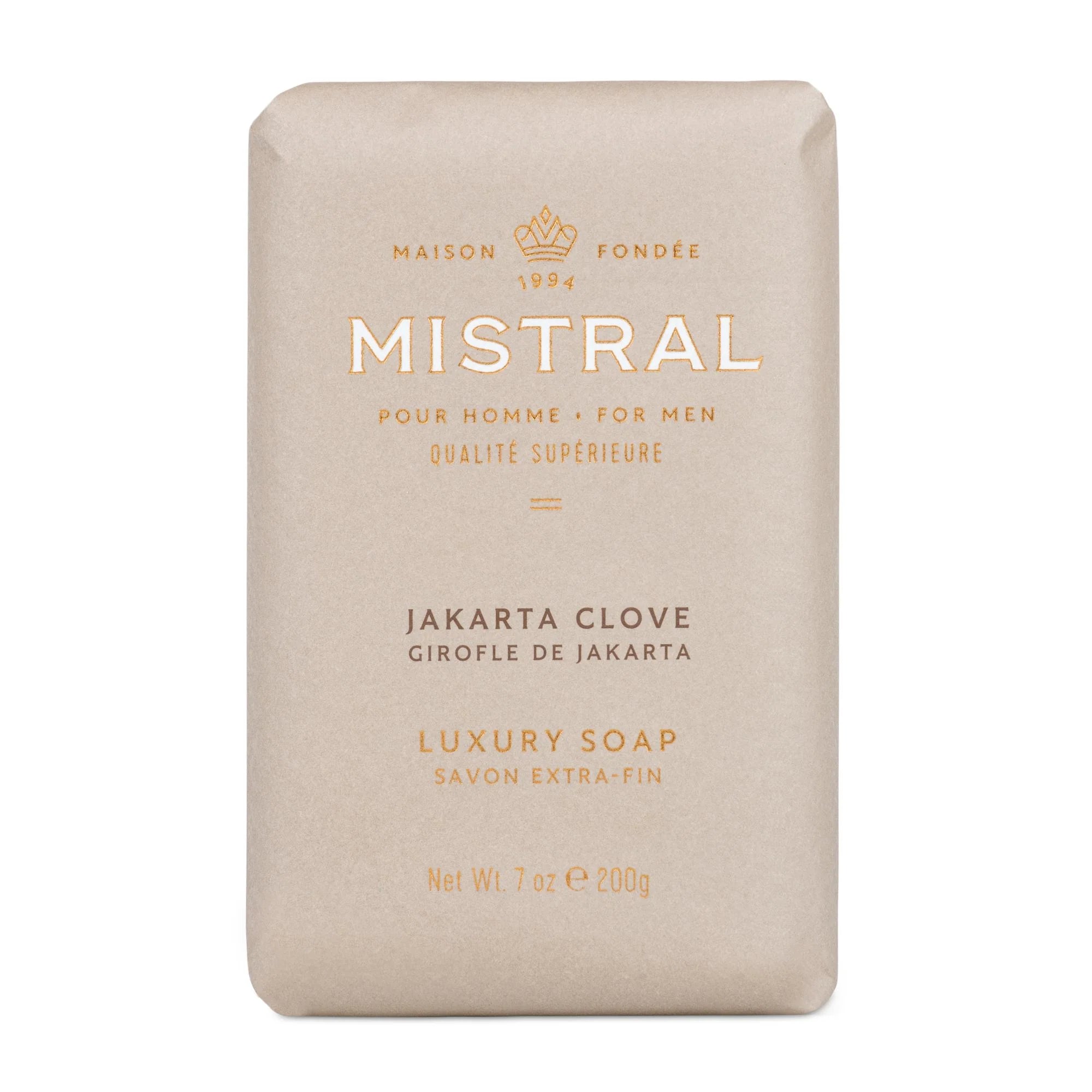 Mistral Jakarta Clove Luxury Bar Soap 