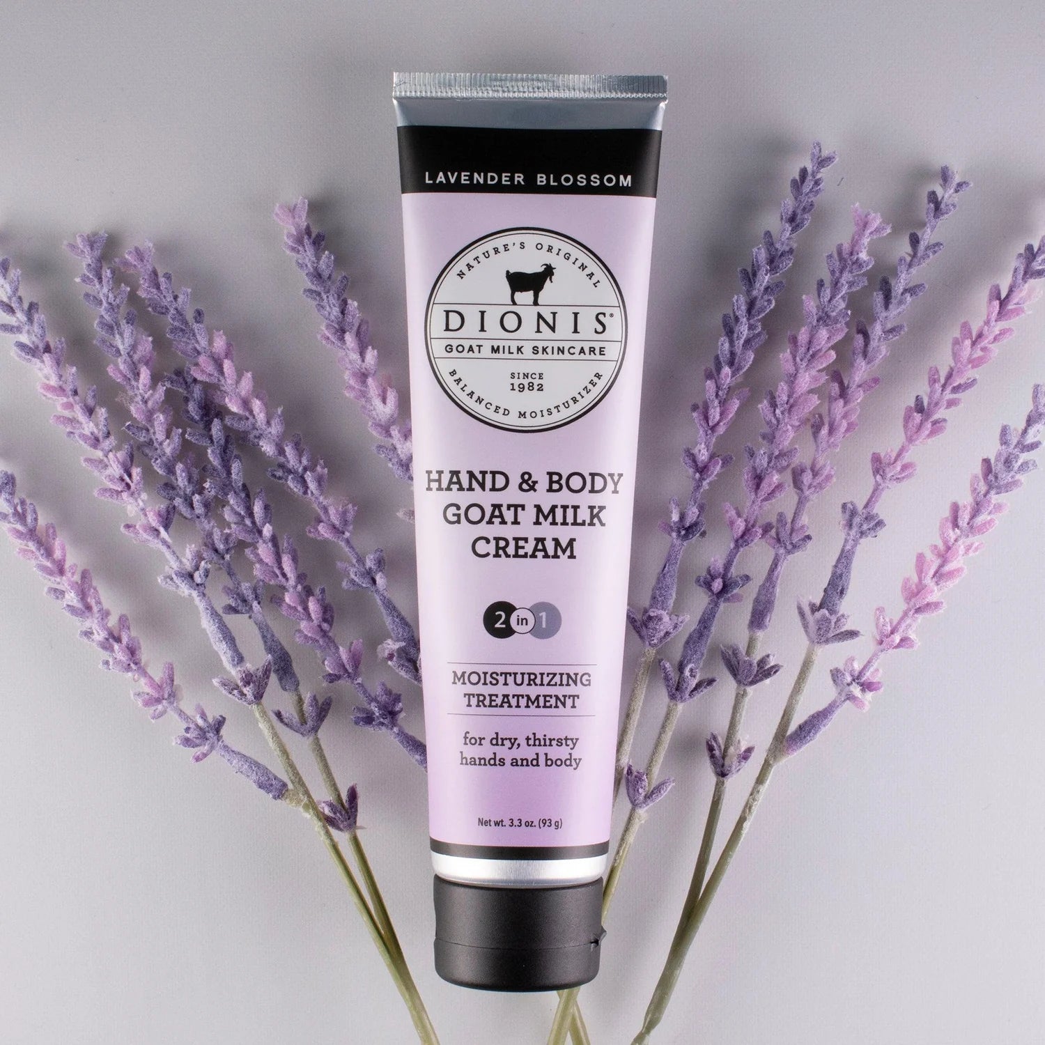 Dionis Lavender Blossom Hand & Body Goat Milk Cream 