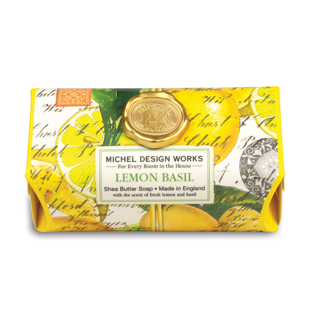 Michel Design Works Lemon Basil Soap Bar 