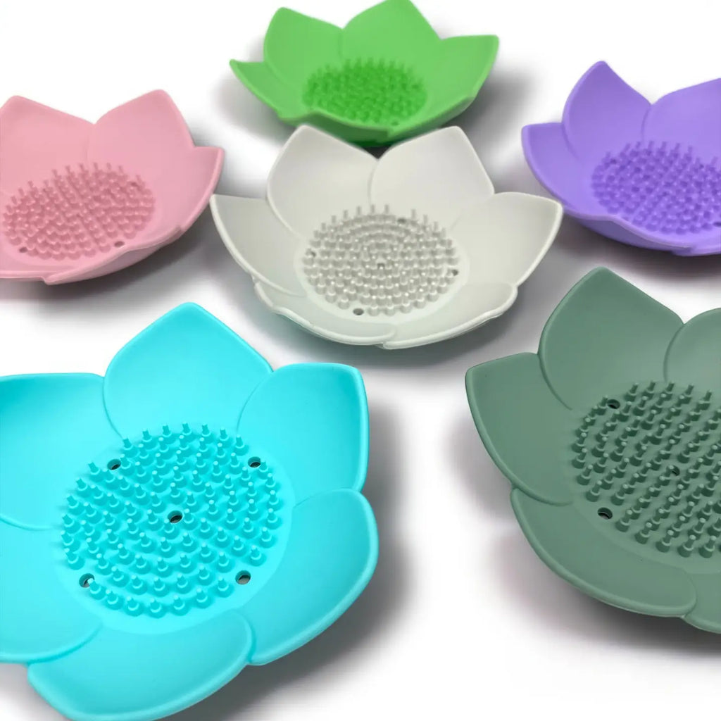 Lotus Shaped Shower Steamer Tray 