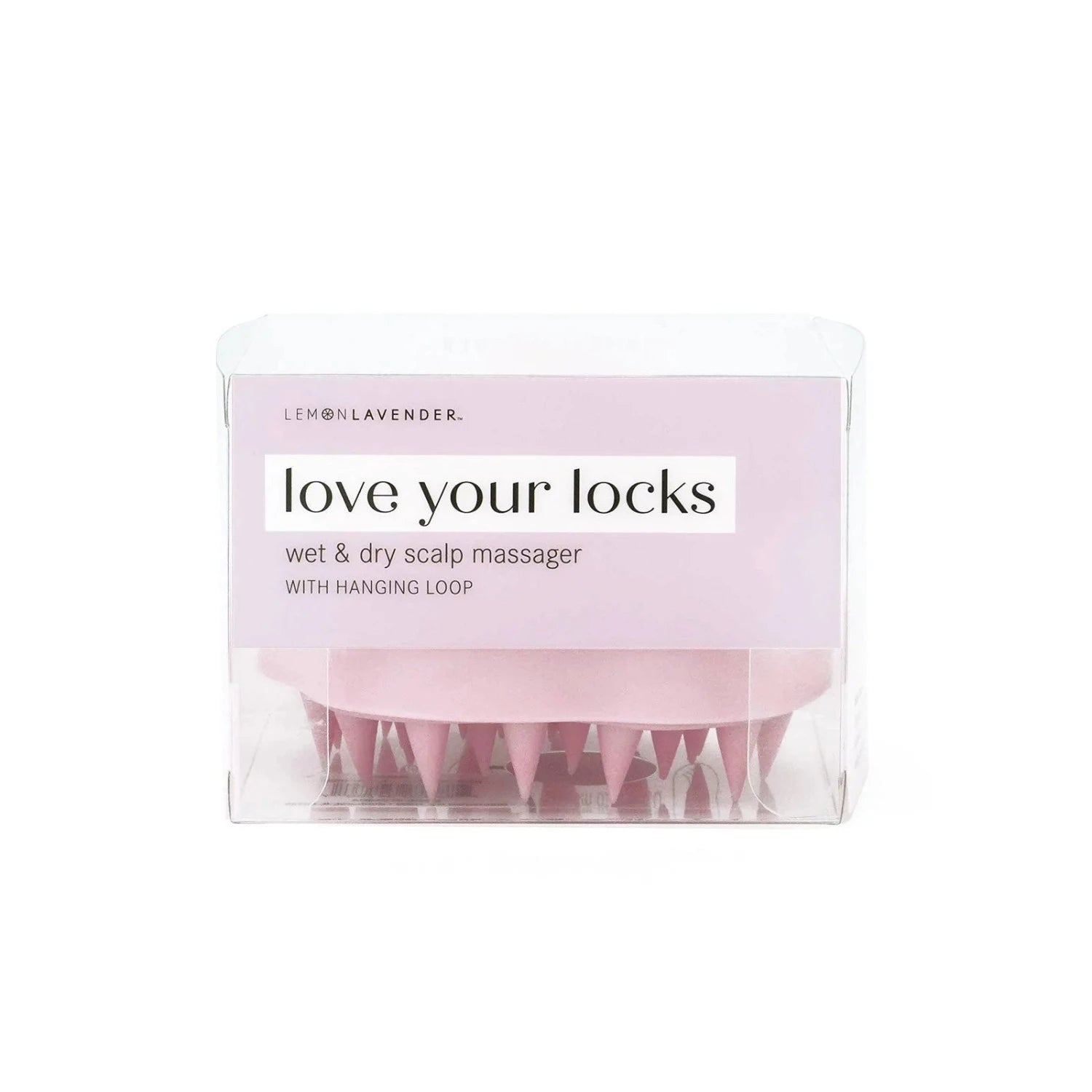 Lemon Lavender Love Your Locks Wet & Dry Scalp Massager 