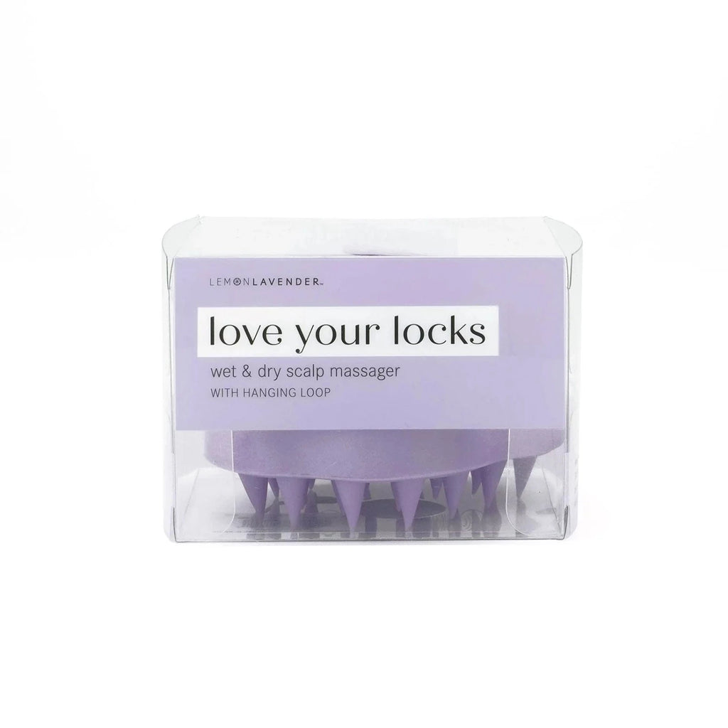 Lemon Lavender Love Your Locks Wet & Dry Scalp Massager 