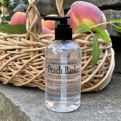 B.Witching Bath Co. Liquid Cleanser- Peach Basket 