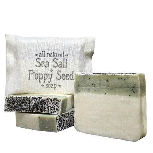 Humblelove Sea Salt & Poppy Seed Soap 