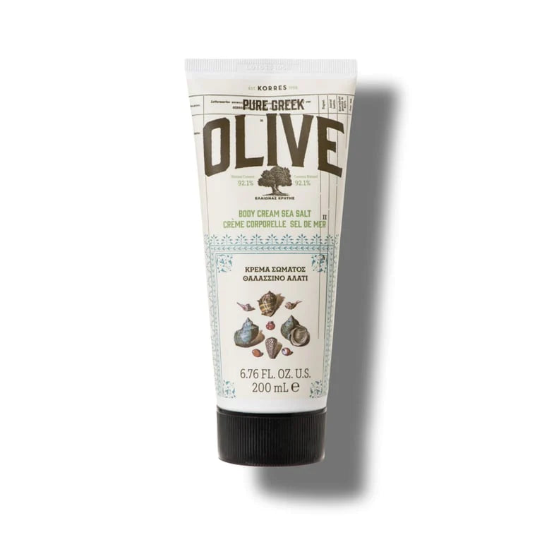Pure Greek  Olive Sea Salt Body Cream 