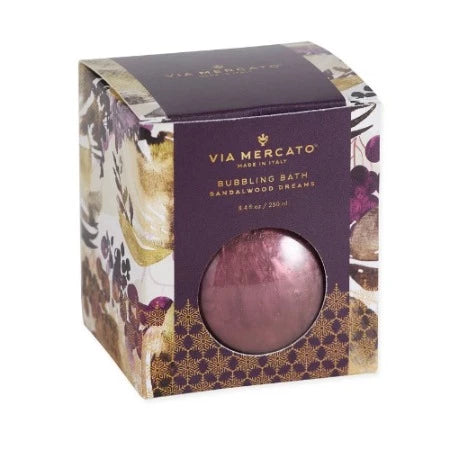 Via Mercato Sandalwood Dream Bubbling Bath 