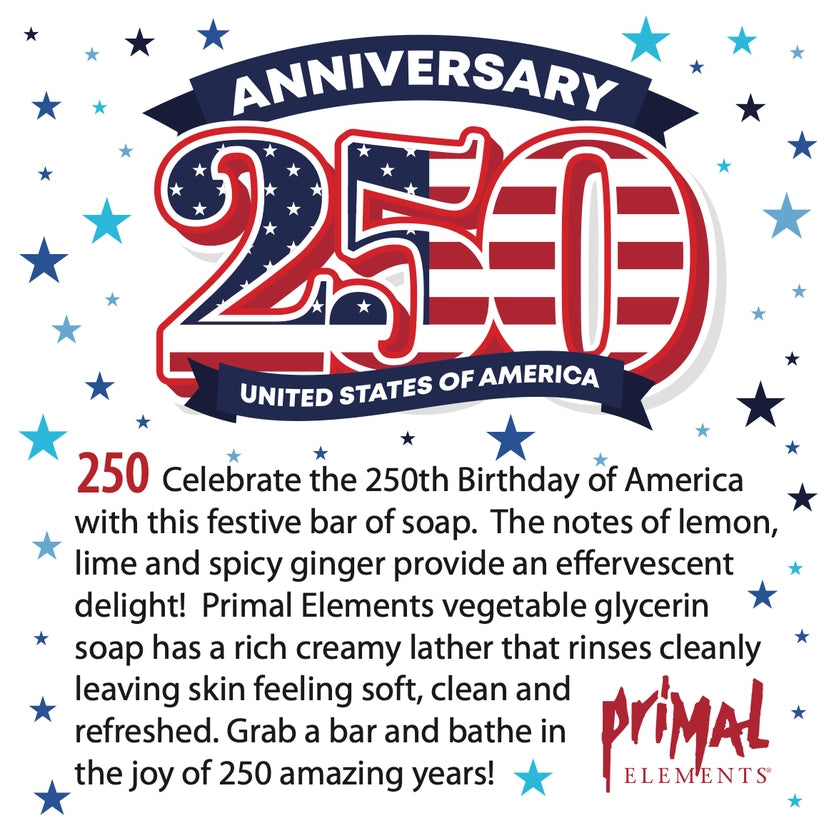 Primal Elements USA 250 Glycerin Soap
