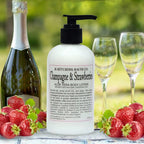 Bwitching Bath Co - Strawberries and Champagne Hand & Body Lotion 