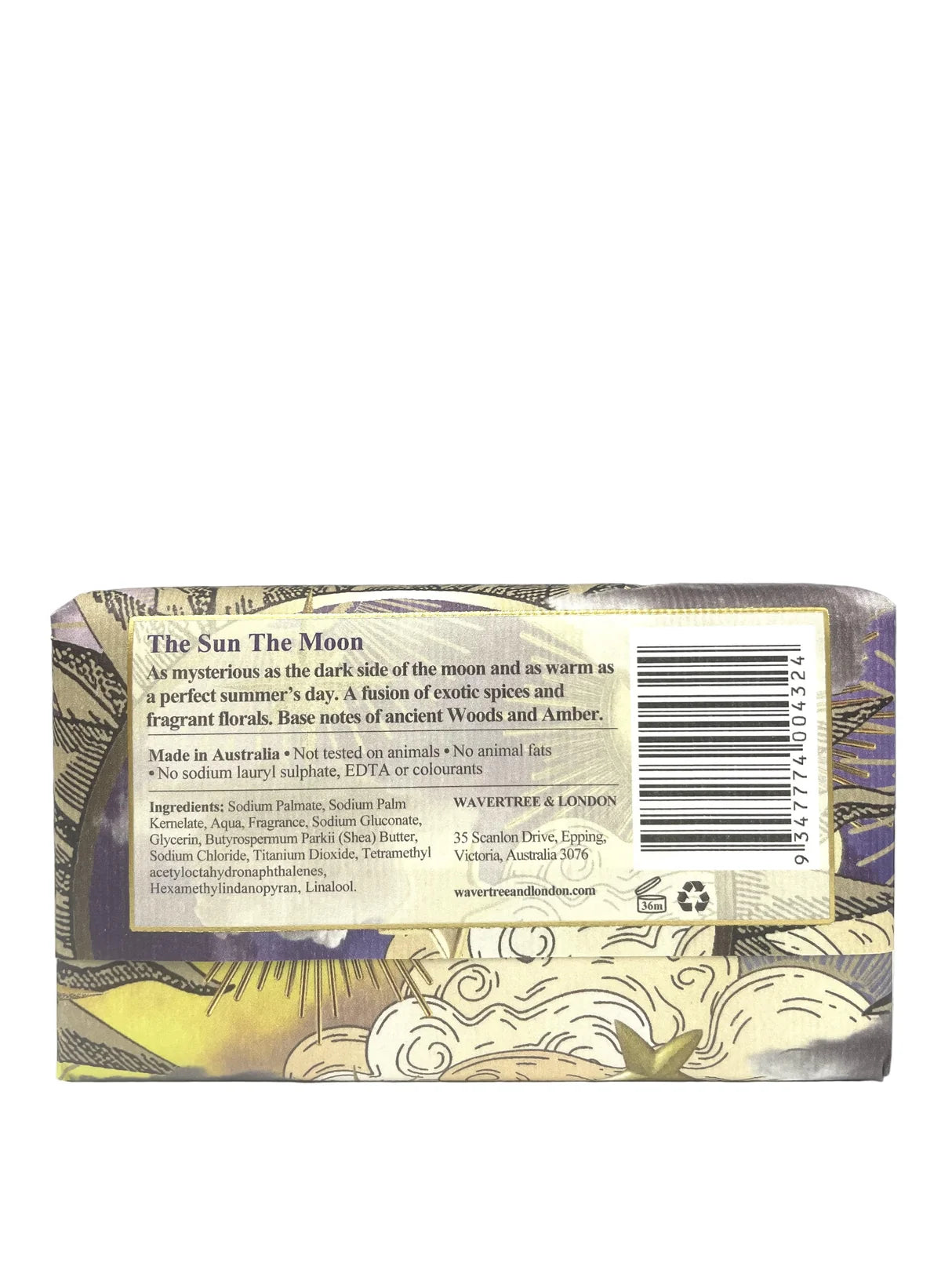 Wavertree & London Sun & Moon Bar Soap