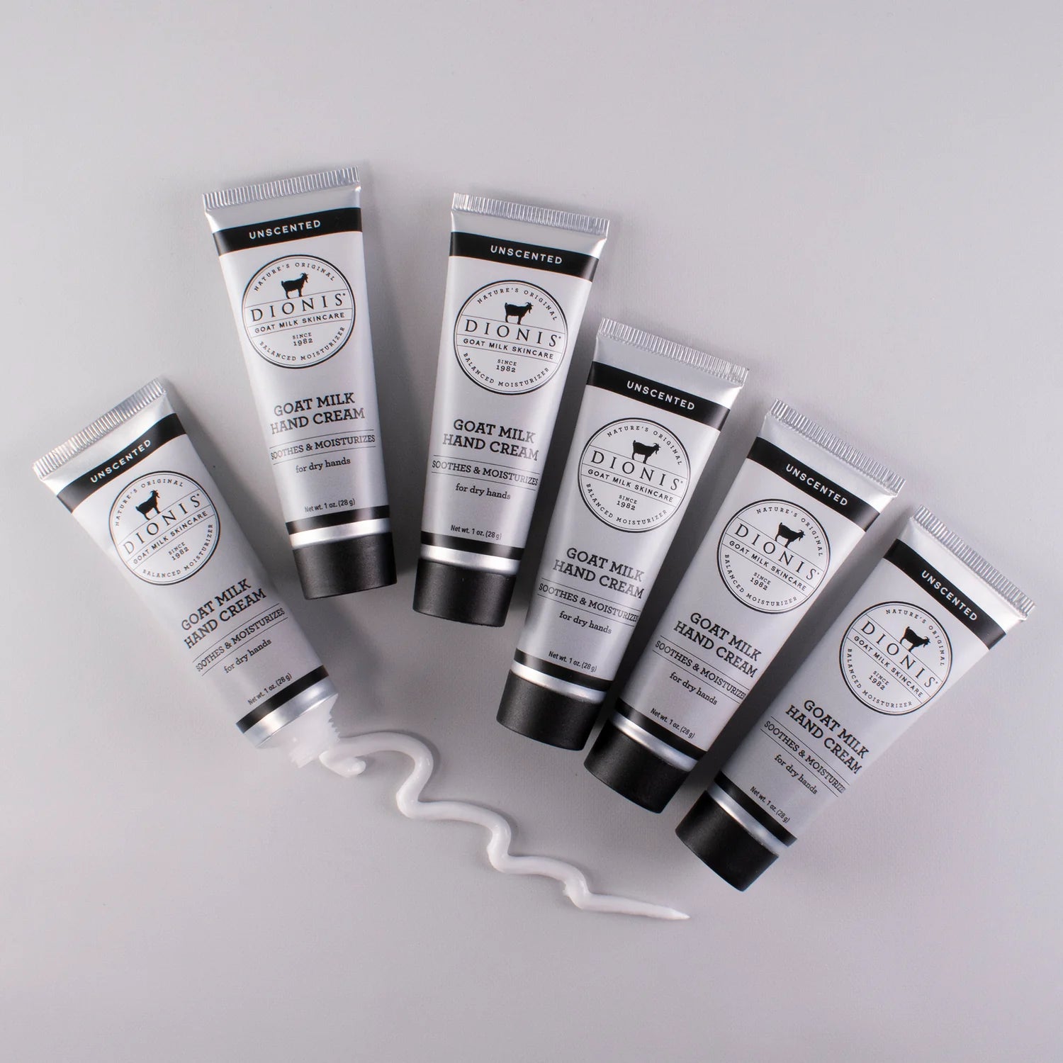 Dionis Travel Size Unscented Goat Milk Hand Cream 